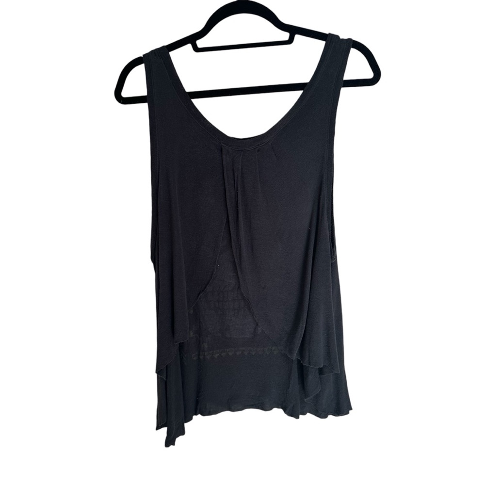 Daydreamer Skull Dark Grey Tank with open back in Women’s Small - Picture 2 of 4